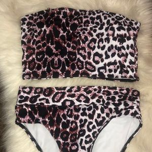 Cheetah bikini set